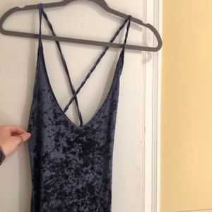 Velvet party dress